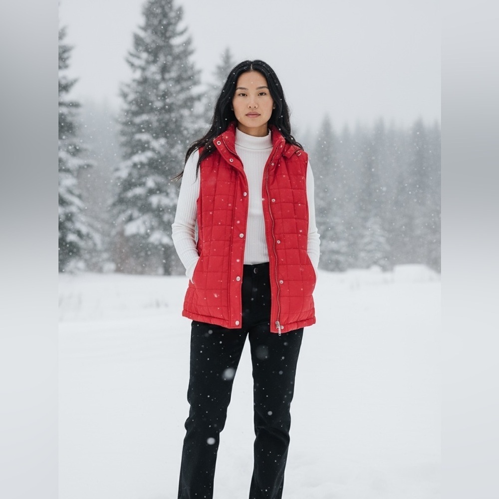 Jones New York Quilted Puffer Vest